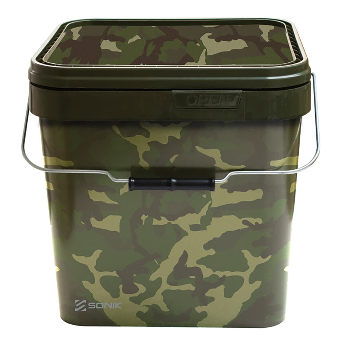 SONIK CAMO SQUARE BUCKET 5 Liter