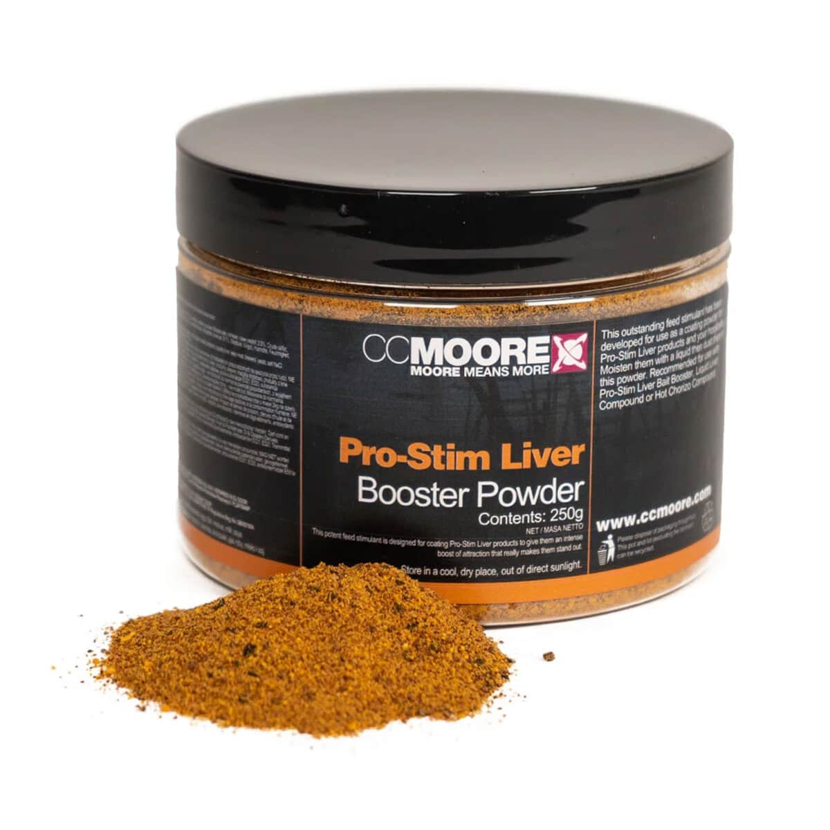 CC MOORE PRO-STIM LIVER BAIT BOOSTER POWDER - 250 Gramm