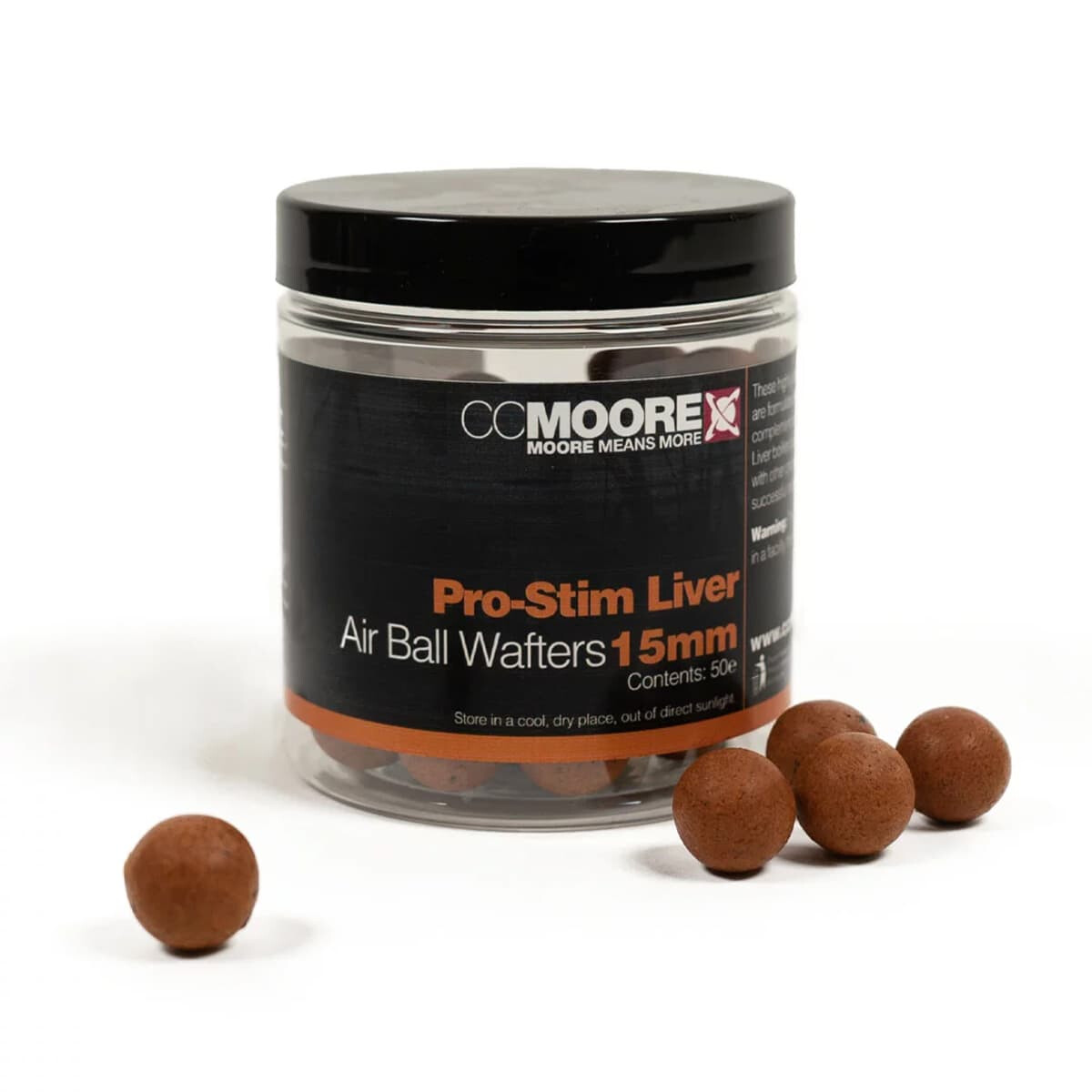 CC MOORE - Pro-Stim Liver Air Ball Wafters - 15/18 mm