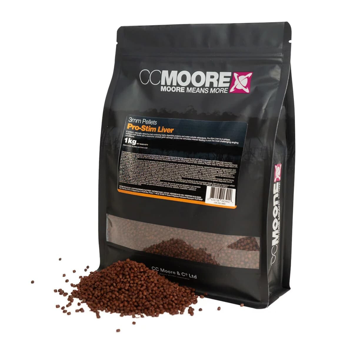 CCMOORE Pro-Stim Liver Pellets 6 mm - 5 KG