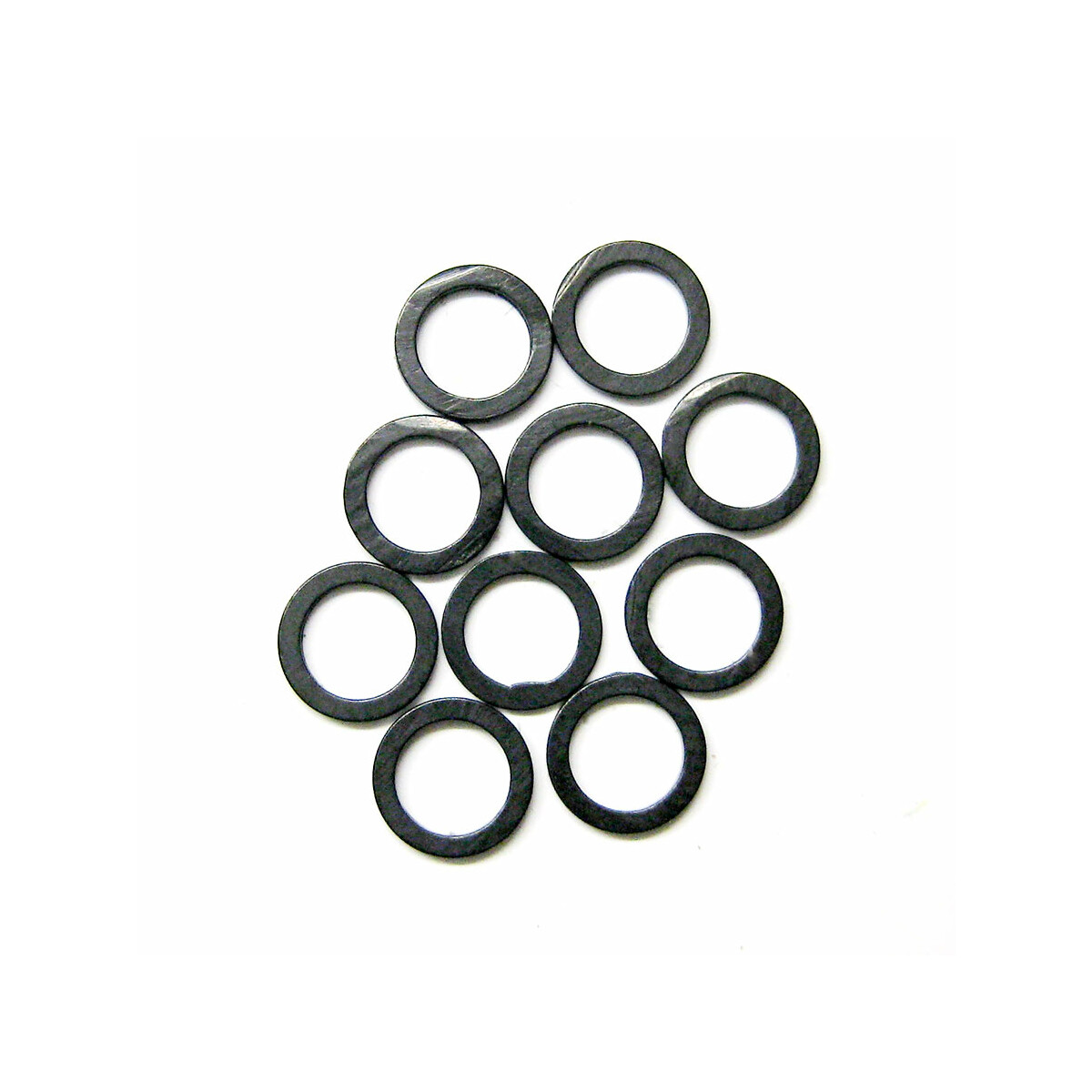 Rig Rings - 3 Größen - Matt Black 4,4 mm
