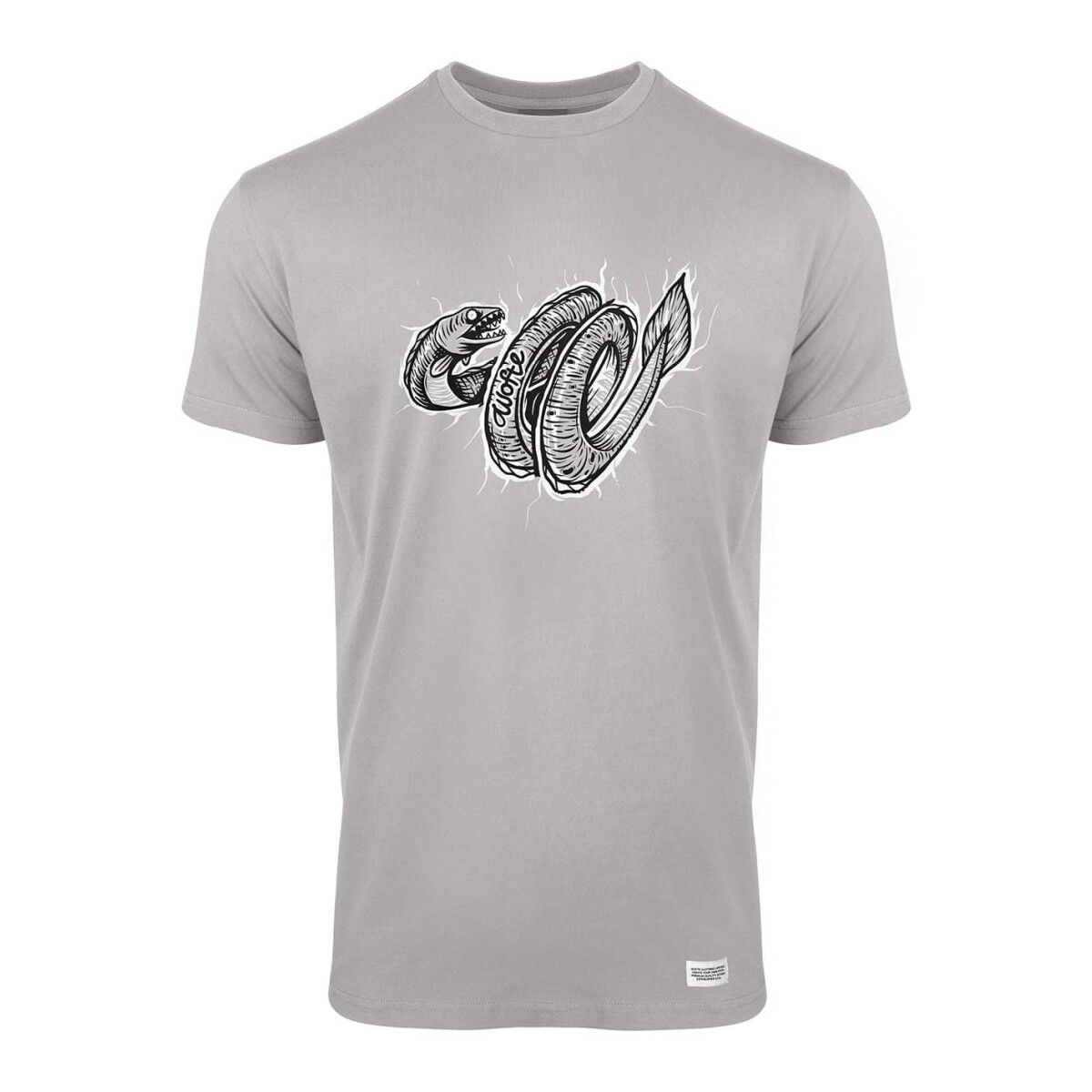 Wofte Electric Eel T-Shirt Grey Grau
