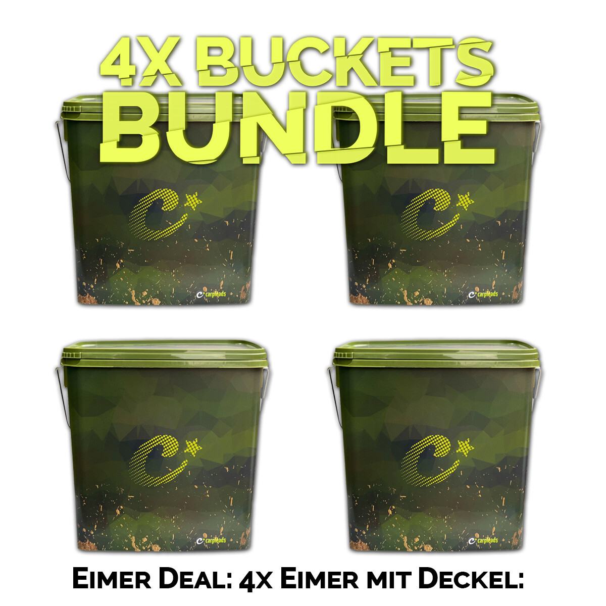 4x CL Bucket 13 L X-Mas DEAL