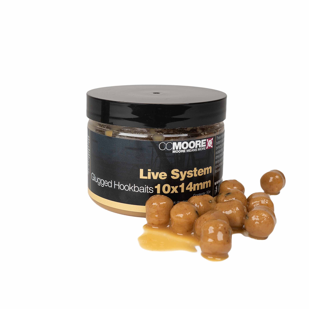 Live System Glugged Hookbaits 10 x 14 mm